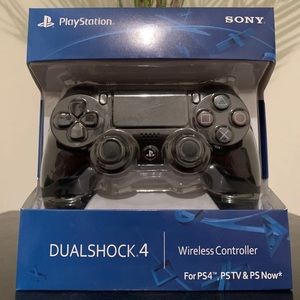 Sony PlayStation 4 - Black, DualShock 4 Wireless Controller